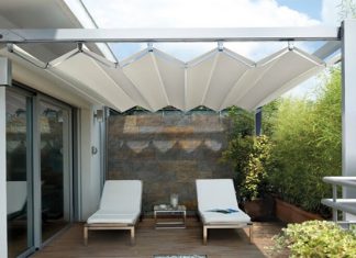 Mái xếp lượn sóng Phương Trang phù hợp với những kiến trúc nào? Mái che di động trang nhã cho gia đình